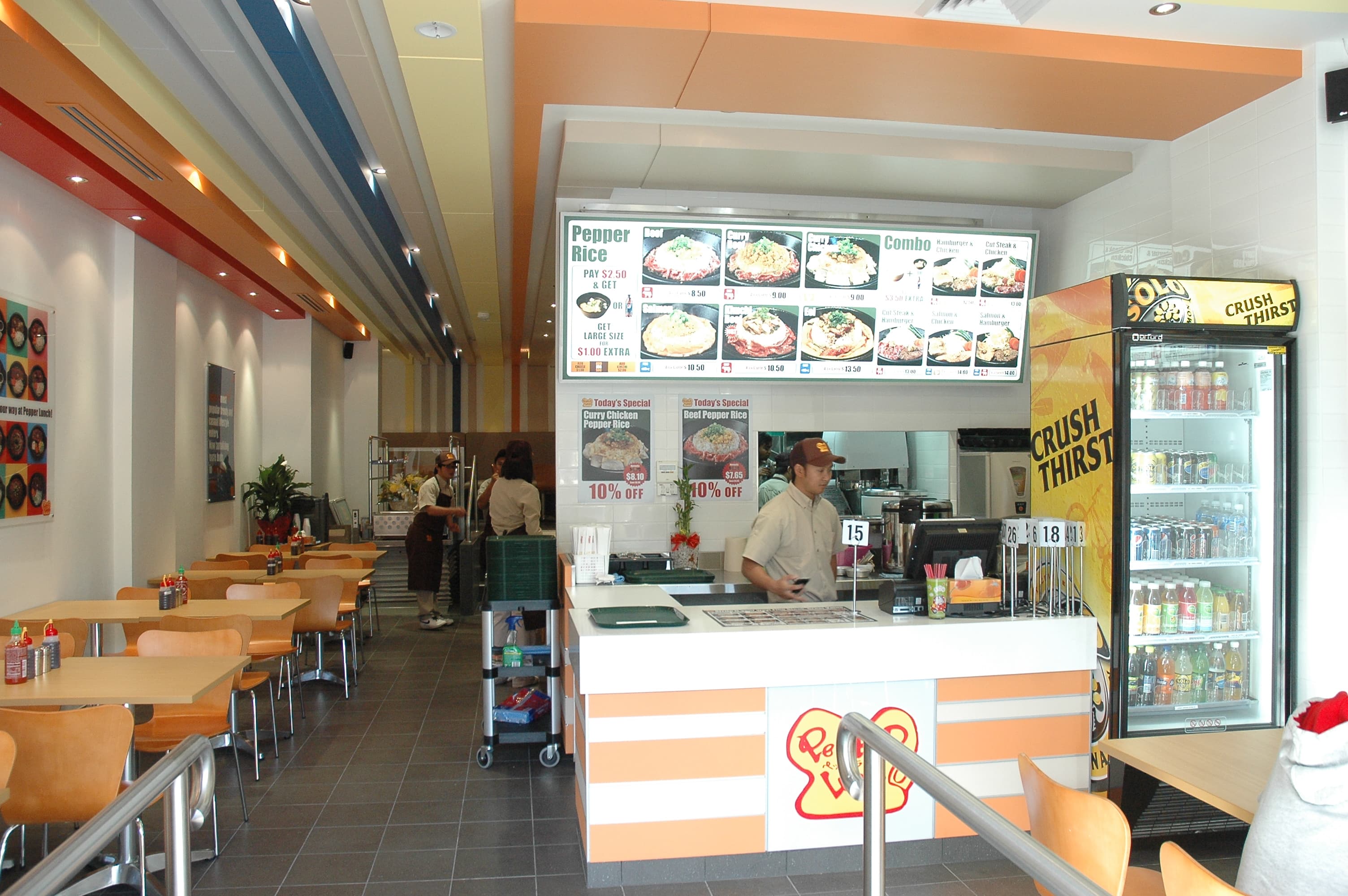 Pepper Lunch Shop Fitout